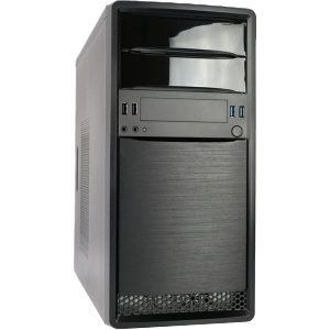 38 Series Essential Micro ATX Mini Tower PC Case for Office Application