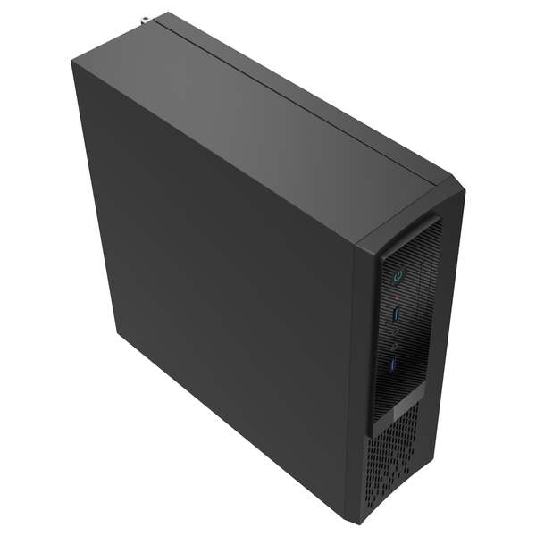 7.5L Mini ITX PC Case with Industrial Front Panel Design