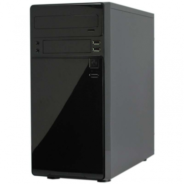 3A23 Entry Micro ATX Mini Tower PC Case for Business Application