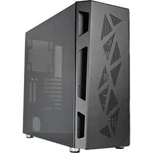 7GA2 Full Tower PC Case with Stylish Cooling Openings for Gaming/ Workstation Application