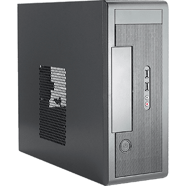A213 Compact mATX Mini Tower PC Case with Mesh Front Panel Design