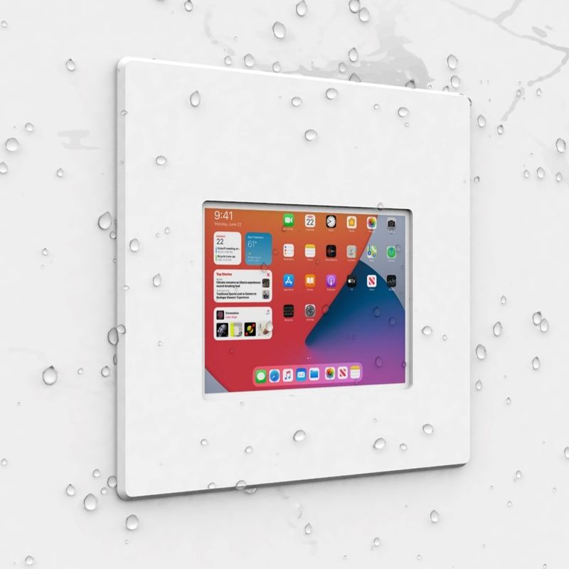 帶有 RFID 鎖的 iPad 防水壁掛支架