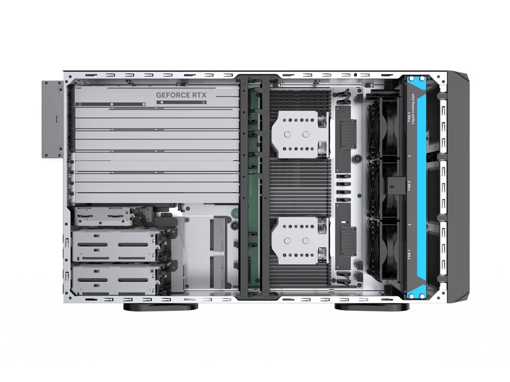 4U 8bay Barebone Server