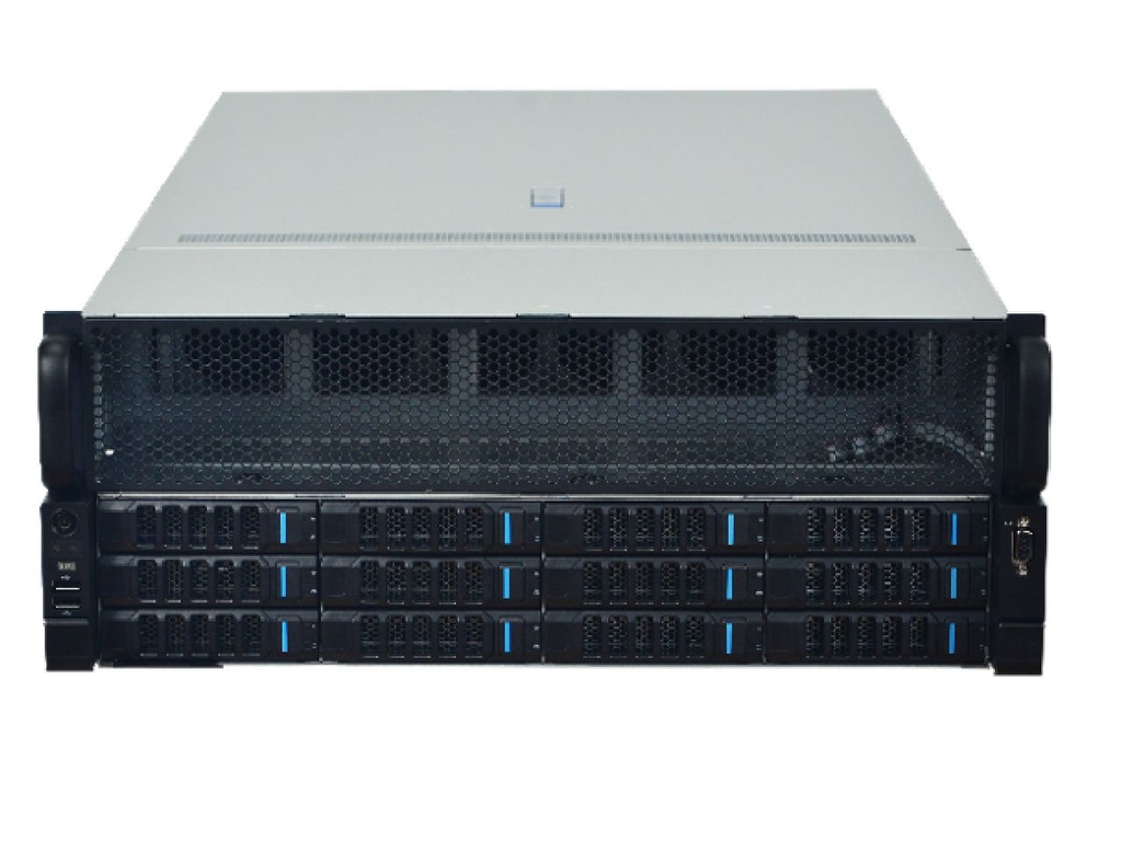 4U 12 bay 準系統伺服器