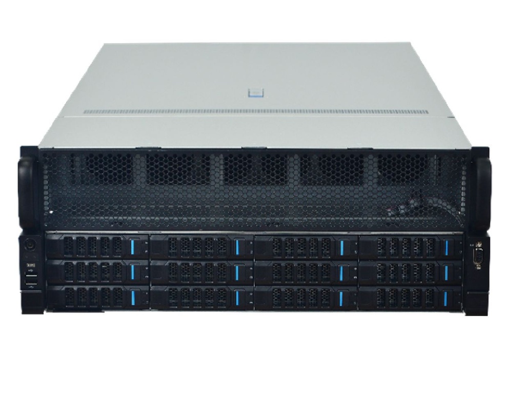 4U 12 bay 準系統伺服器