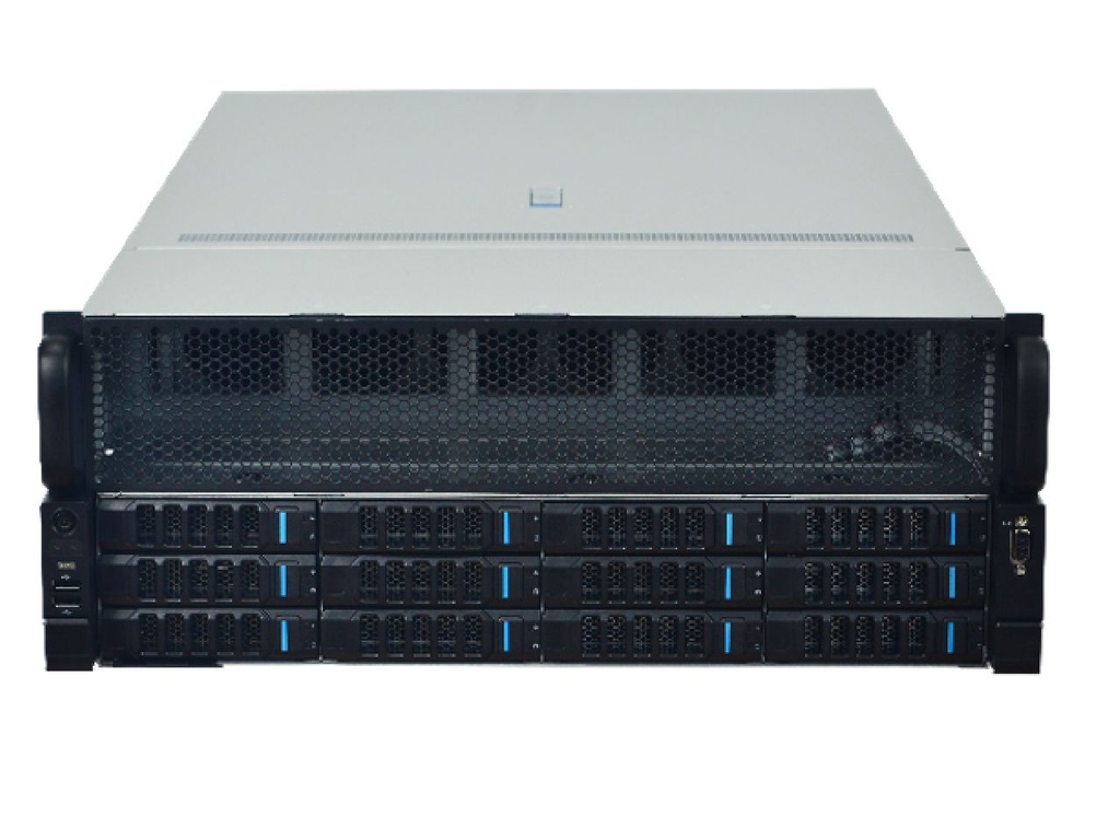 5U 12 bay 準系統伺服器