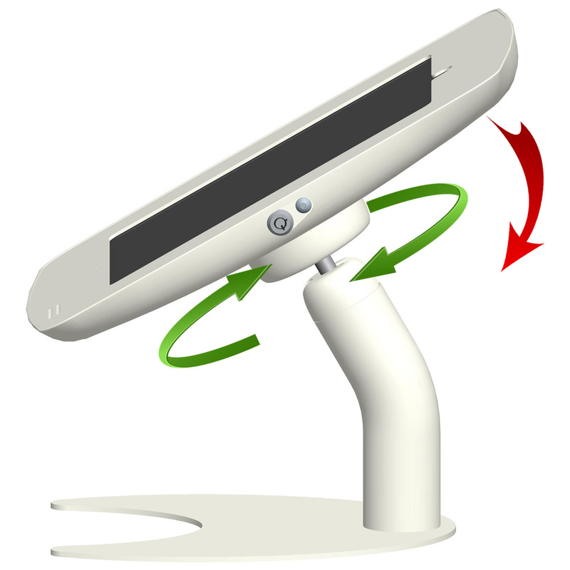 iPad Desktop Stand With Tilt & Pan Hinge